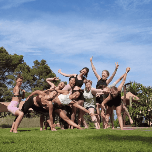 Women Group Sport with Stefanie Grace.