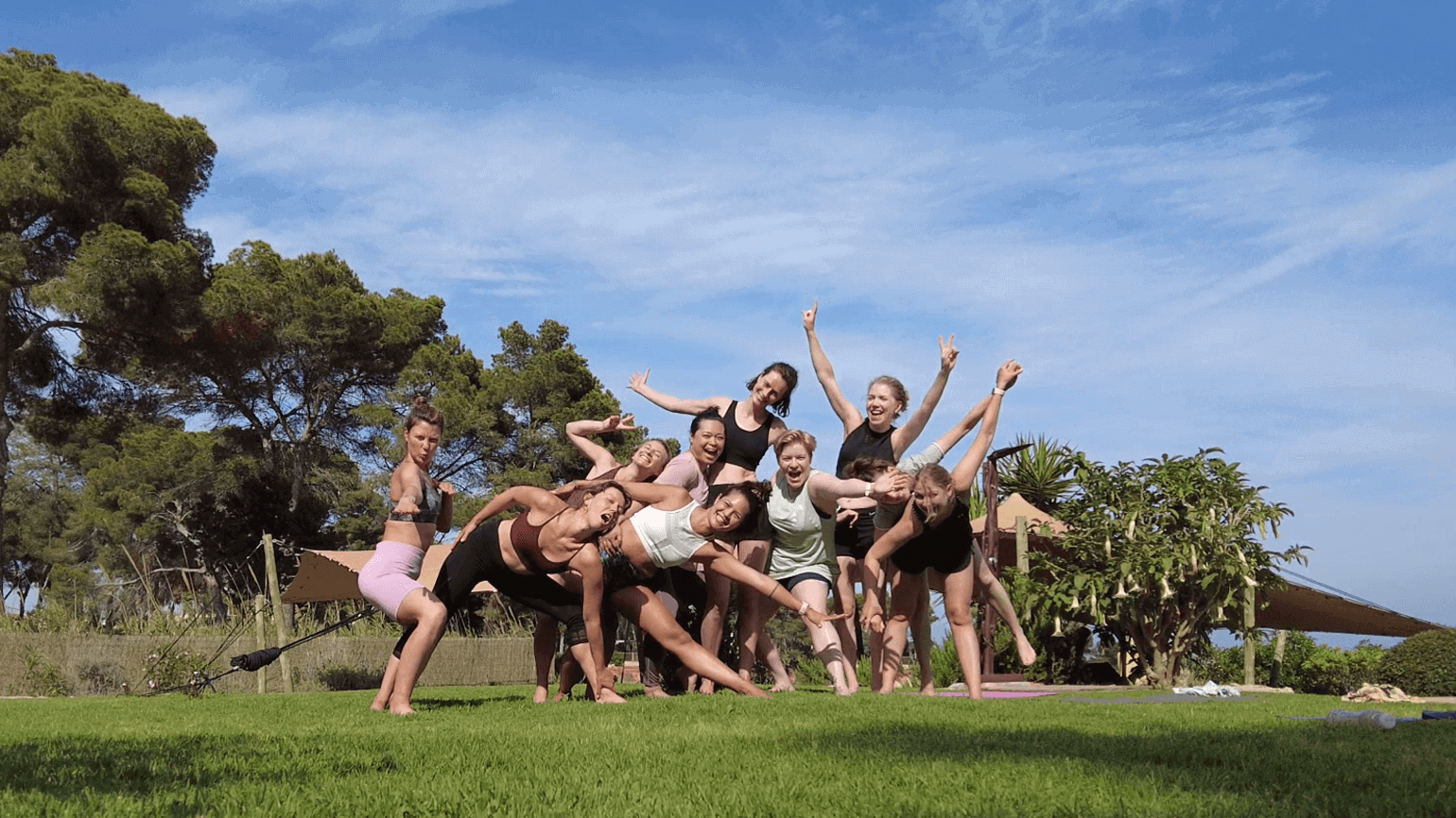 Women Group Sport with Stefanie Grace.