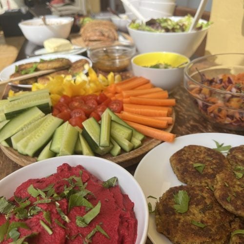 veganer Brunch Buffet